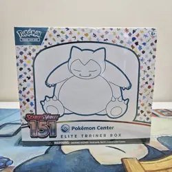 SV TCG Pokemon 151 Elite Trainer Box ETB Pokemon Center Exclusive Sealed - Image 1