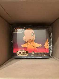 Pokemon TCG Obsidian Flames Pokemon Center Exclusive Elite Trainer Box Sealed - Image 1