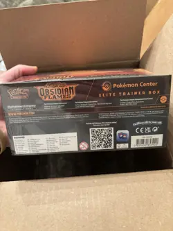 Pokemon TCG Obsidian Flames Pokemon Center Exclusive Elite Trainer Box Sealed - Image 4