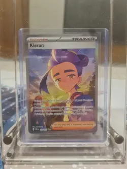 Kieran 174/131 Pokemon Prismatic Evolutions Special Illustration Rare - Image 1