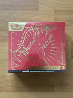 Pokemon TCG Scarlet And Violet Base Set Elite Trainer Box ETB (Koraidon) SEALED - Image 1