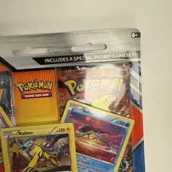 SEALED POKEMON ENHANCED BLISTER BOOSTER PACK OF 2 (ENTEI/ RAIKOU/ SUICUNE) 820650803000 - Image 4