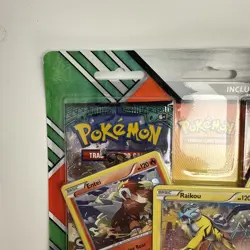SEALED POKEMON ENHANCED BLISTER BOOSTER PACK OF 2 (ENTEI/ RAIKOU/ SUICUNE) 820650803000 - Image 5