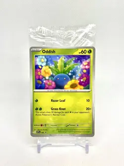 Pokemon TCG *SEALED* Oddish SVP 102 Promo Path To The Peak- US Seller 🇺🇸 - Image 1