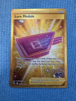 Pokemon Go Gold Secret Rare Lure Module 088/078 TCG - Image 1