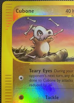 Pokemon TCG: Cubone Aquapolis #72/147 Reverse Holo LP Condition - Image 2