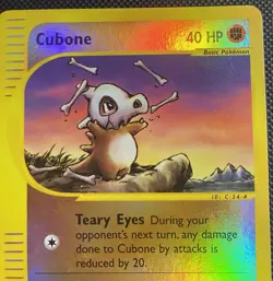 Pokemon TCG: Cubone Aquapolis #72/147 Reverse Holo LP Condition - Image 3