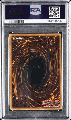 2008 YU-GI-OH! LODT-LIGHT OF DESTRUCTION 1ST ED #EN026 JUDGMENT DRAGON PSA 9 - Image 2