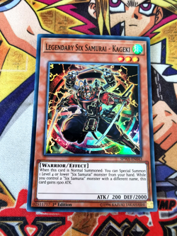 Legendary Six Samurai - Kageki spwa-en043 1st Edition (NM+) Super Rare Yu-Gi-Oh! - Image 1