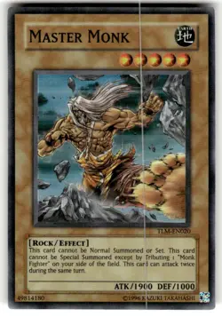 Master Monk TLM-EN020 - Super Rare - Unlimited - LP - Image 1