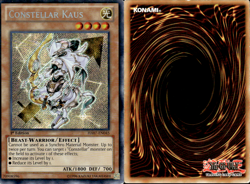 Constellar Kaus - HA07-EN045 - Secret Rare - 1st Edition LP/NM YuGiOh! Hidden - Image 1