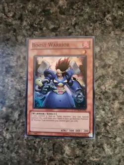 1 x Boost Warrior - DP10-EN012 - Super Rare - Unlimited Edition Near Mint NM yb4 - Image 1