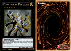 Yugioh Constellar Pleiades PGL3-EN066 Gold Rare 1st Ed NM - Image 1