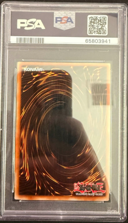 2004 YU-GI-OH! SLATE WARRIOR WC4-003 SECRET RARE PROMO PSA 9 - Image 2