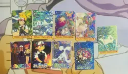 Pokemon Vending Prism 9 Card Lot Mew, Ash, Pikachu, Ect LP-NM - Image 1