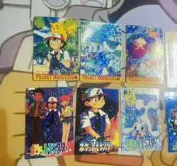 Pokemon Vending Prism 9 Card Lot Mew, Ash, Pikachu, Ect LP-NM - Image 2