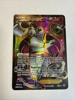 Hoopa EX Full Art 89/98 - XY Ancient Origins Ultra Rare Holo Pokemon Card lp - Image 1