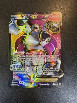 Hoopa EX Full Art 89/98 - XY Ancient Origins Ultra Rare Holo Pokemon Card lp - Image 5