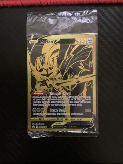 Zacian V - SWSH076 - Pokemon Sword & Shield Promo Ultra Rare Card (SEALED) NM - Image 1