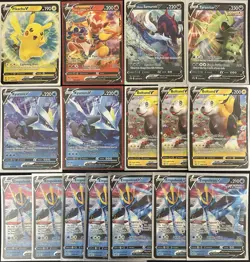 Pokemon Card Lot Of 79 ALL V’s & HOLO PROMOS! NEAR MINT Collection SWSH ERA - Image 5
