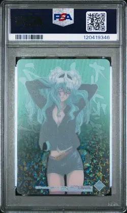 BLEACH NEL NELLIEL TU BANDAI 2009 CLEAR CARD COLLECTION 2 SP42 NM PSA 8 RARE - Image 2