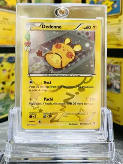 Dedenne RC10/RC32 Rare Holo Pokemon Card Near Mint Condition Never Played - Image 1