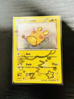 Dedenne RC10/RC32 Rare Holo Pokemon Card Near Mint Condition Never Played - Image 2