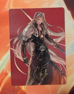 MTG Final Fantasy - Sephiroth, Fabled SOLDIER Art Series Gold-Stamp Card 44/53 - Image 2