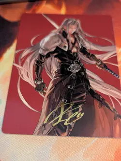 MTG Final Fantasy - Sephiroth, Fabled SOLDIER Art Series Gold-Stamp Card 44/53 - Image 4