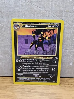 Umbreon 32/75 Neo Discovery Non-Holo Rare Pokemon Card TCG - Image 1