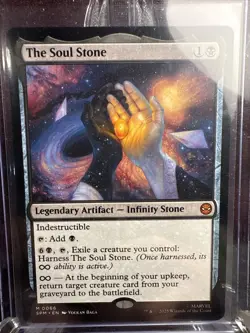 The Soul Stone Marvel's Spider-Man Mythic Non Holo Marvel Card Near Mint - Image 1