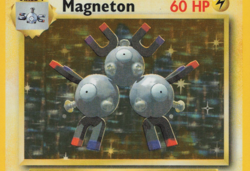 Magneton 9/102 HOLO Rare Unlimited Base Set 1999 WOTC Pokemon Card Near Mint - Image 3