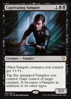 ~ Captivating Vampire ~ LP ~ Commander 2017 ~ MTG ~ - Image 1