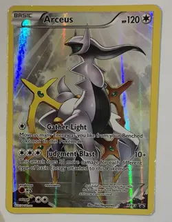 Arceus XY83 XY Black Star Promo Full Art Holo Pokemon Card - Image 1