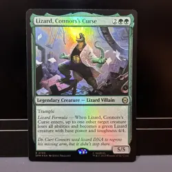 Lizard, Connors's Curse Foil - SPM 0106 - NM - MTG Magic - Image 1