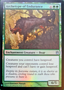 MTG - Archetype of Endurance - Foil - The List - Magic the Gathering - Image 1