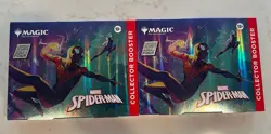 Magic The Gathering Marvel Spider-Man Collector Booster Omega Sealed- Lot of 2 - Image 1