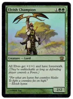 1x Elvish Champion **FOIL** - 8th Edition - MTG Single - Image 1