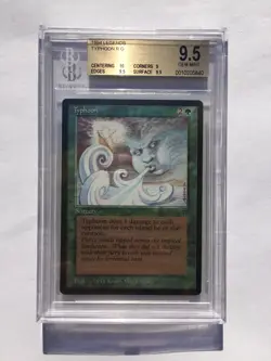 BGS 9.5 | Typhoon | MtG Legends | Gem Mint [10, 9, 9.5, 9.5] - Image 1
