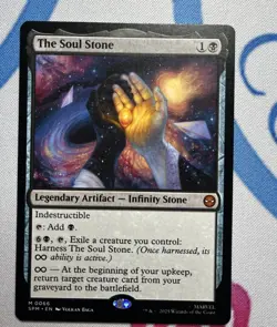 2025 Magic The Gathering The Soul Stone Marvel's Spider-Man Regular M 0066 Rare - Image 1