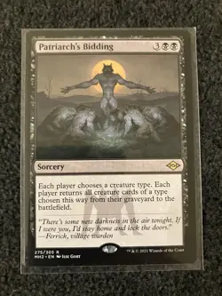 Magic The Gathering MTG - Patriarch's Bidding - Modern Horizons 2 - Image 1