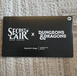 MTG: Secret Lair x Dungeons & Dragons: Karlach's Rage Rainbow Foil (Sealed) - Image 1