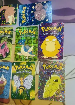 2000 Pokemon Vending Prism 13 Card Lot Dragonite, Psyduck, ect. LP-NM - Image 5
