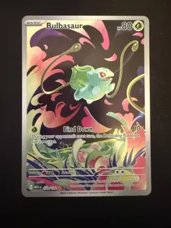 Bulbasaur 133/132 - ME01: Mega Evolution - Illustration Rare - Pokemon TCG - LP - Image 1