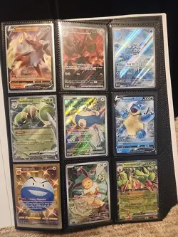 Pokemon Binder Lot Cards Vintage Modern - Image 1