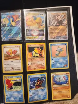 Pokemon Binder Lot Cards Vintage Modern - Image 3