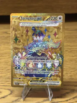 Pokemon TCG Terapagos EX Stellar Crown 173/142 - Image 1