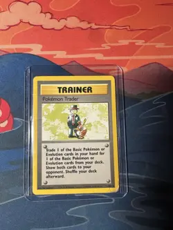 Pokemon Trader Base Set Rare 77/102 WOTC Pokemon TCG DMG - Image 1