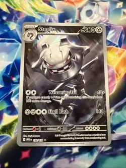 Steelix 150/132 Illustration Rare Pokemon Mega Evolution NM - Image 1