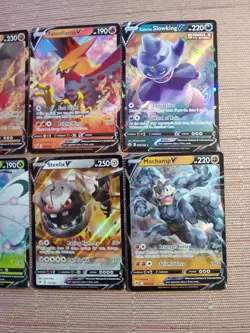 Pokemon TCG Lot of 10 V Holos 1 Is A Promo All Nm Or Better No Duplicates - Image 3